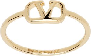 Valentino Garavani Gold VLogo Signature Ring