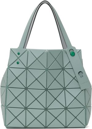 BAO BAO ISSEY MIYAKE Green Carat Large Bag