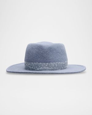 Noelle Rabit Felt Fedora