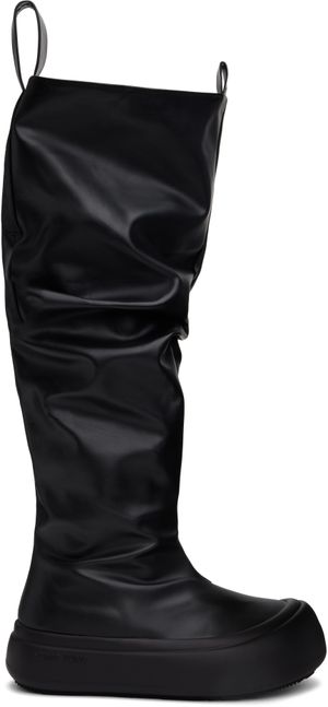 YUME YUME Black Fisherman Tall Boots