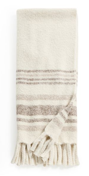 Jenni Kayne Sheridan Throw Ivory One Size