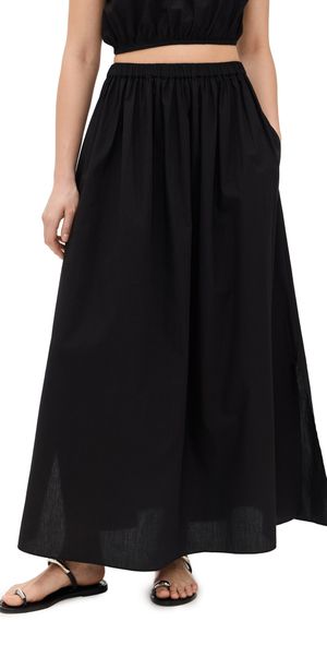 Playa Lucila Maxi Skirt Black XS