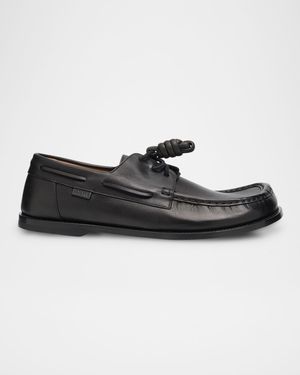 Men's Campo Leather Boat Shoes