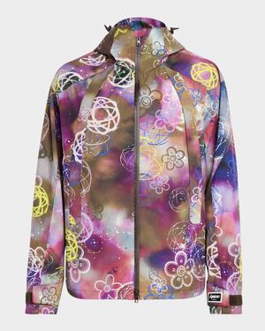 x Futura 2000' Men's Short Water-Repellent Nylon Jacket