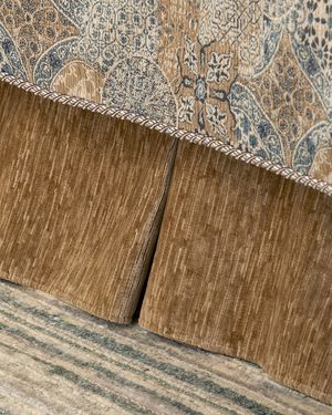 Mesa Velvet Tailored Bed Skirt, King