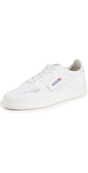 Autry Easeknit Low Sneakers Knit/Leat White 43