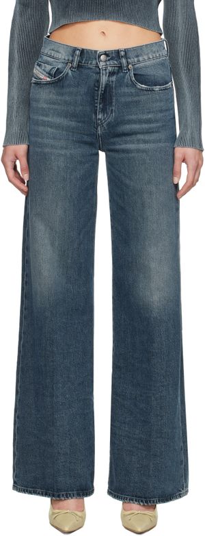 Diesel Blue Flare 1978 D-Akemi 007y7 Jeans