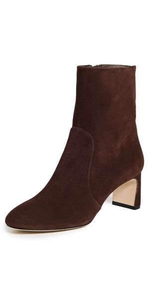 Stuart Weitzman Babette 60 Zip Boots Walnut 10