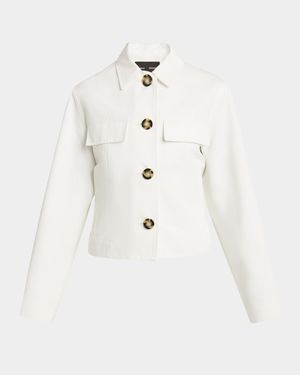 Thelma Cotton Linen Suiting Jacket