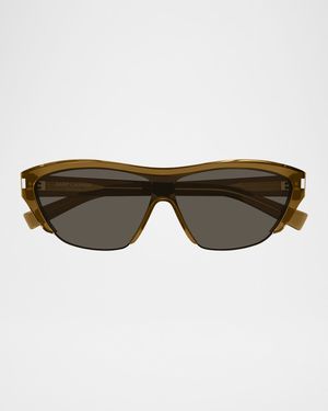 Recycled Acetate Shield Sunglasses