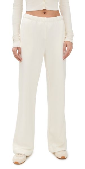Éterne Oversized Wide Leg Sweatpants Cream S