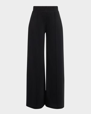 Tempest Wide-Leg Knit Trousers
