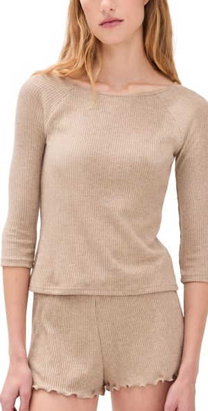 Only Hearts Bateau T-Shirt Mocca Moose L