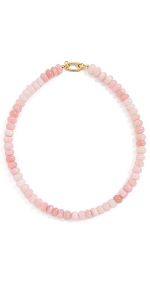 HART Pink Opal Gemstone Necklace Pink One Size