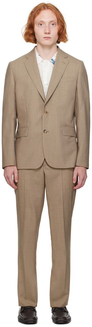 Paul Smith Tan 'The Brierley' Suit