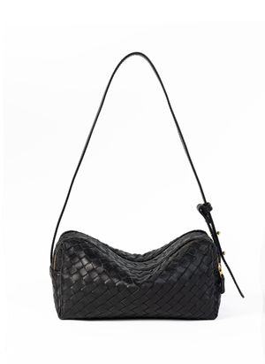 Elleme - Sac trousse intrecciata - Taille Unique - Noir