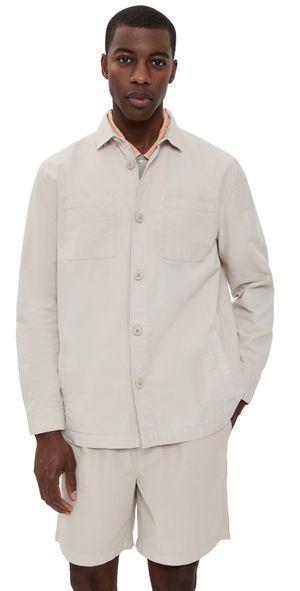 Barbour Barbour Rickfell Ripstop Overshirt Mist S