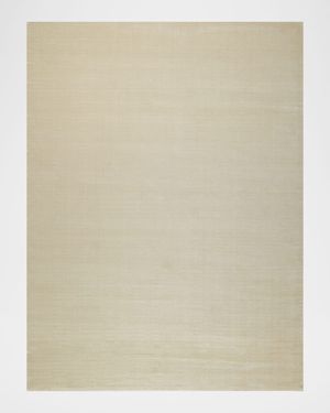 Velutto Hand-Loomed Light Beige Rug, 6' x 9'