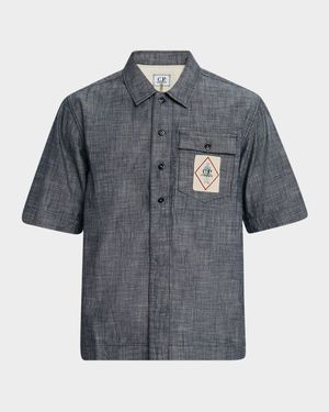 Men's Chambray Sport Shirt