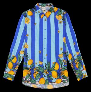 Wild - Chemise col classique - Taille 3 - Bleu