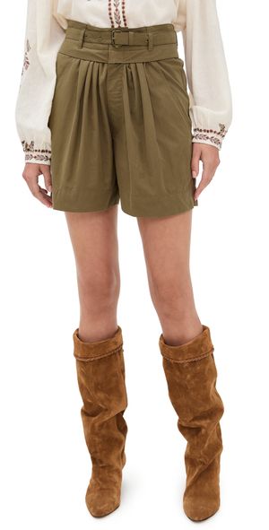 Isabel Marant Étoile Danica Shorts Khaki 36