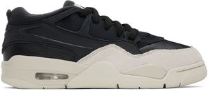 Nike Jordan Black & Off-White Air Jordan 4 RM Sneakers