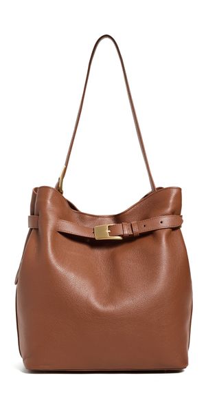 Elleme Belt Bag Pebbled Leather Bag Cognac One Size