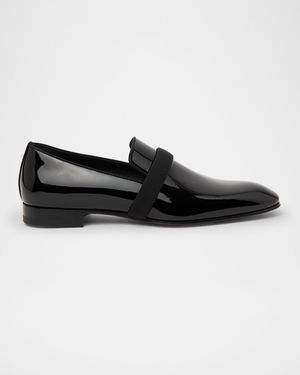 Men's Dandydeco Red-Sole Patent Loafers