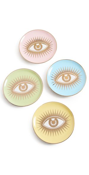 Jonathan Adler Le Wink Coasters Multi One Size
