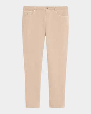 Men's Dyed 5-Pocket Denim Pants