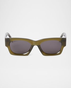 Bodie Rectangle Acetate Sunglasses