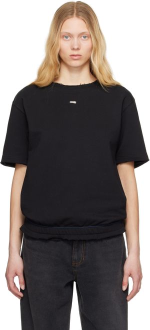 ADER error Black Half Sleeve Product. 36 Sweatshirt