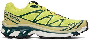 Salomon Yellow XT-6 Sneakers