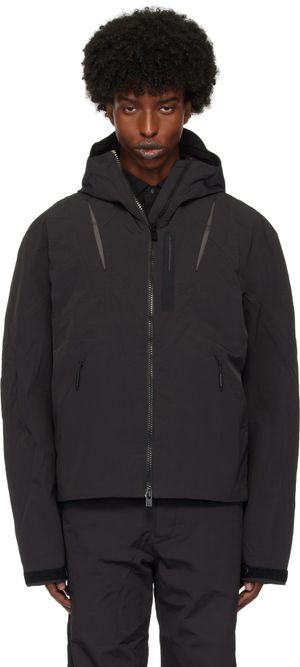 HELIOT EMIL Black Resilience Technical Jacket
