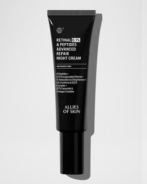 Retinal 0.1% and Peptides Advanced Repair Night Cream, 1.62 oz.