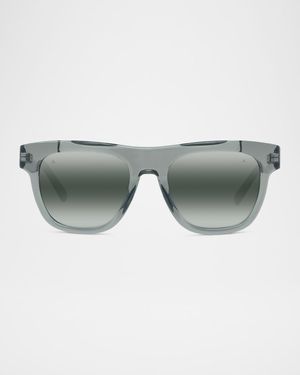 Men's Belvedere 06 Acetate Square Sunglasses