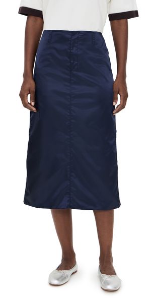 Sandy Liang Ravenna Skirt Navy 4