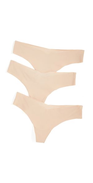 Commando Classic Thong 3-Pack Beige S/M