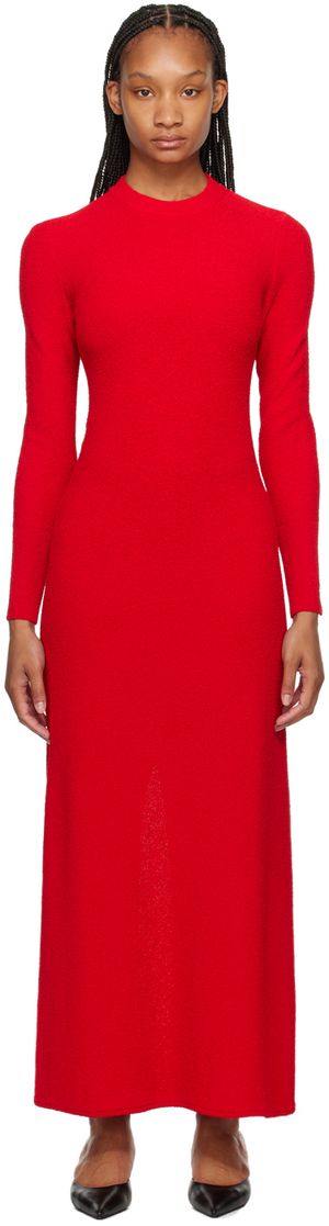 Proenza Schouler Red Lara Maxi Dress