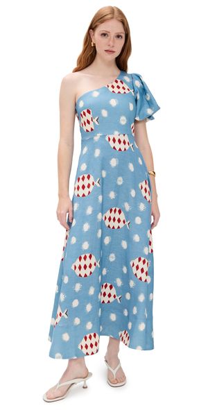 Hunter Bell Carmen Dress Rising Tide 8