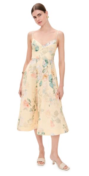 Zimmermann Illuminate Picnic Dress Lemon Hydrangea 2