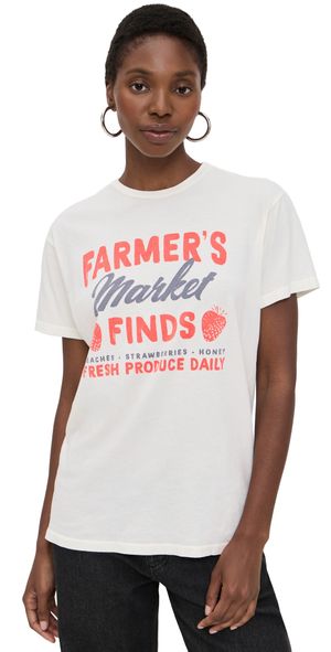 Original Retro Brand Farmers Market Tee Antique White S