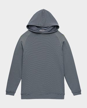 Boy's Pine Youth Stripe Performance Hoodie, Size XS-XL