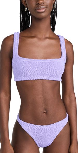 Hunza G Xandra Bikini Set Lilac One Size