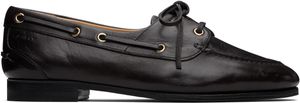 Bally Black Plume Derbys