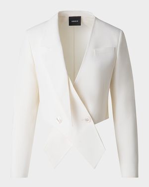 Amie Short Wool Double-Face Jacket