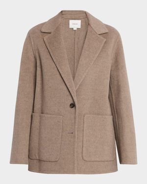 Double-Face Wool & Cashmere Coat