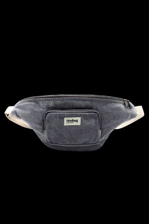 Hindbag - Sac banane en coton - Taille Unique - Gris