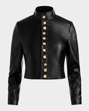 Emerson Vegan Leather Jacket