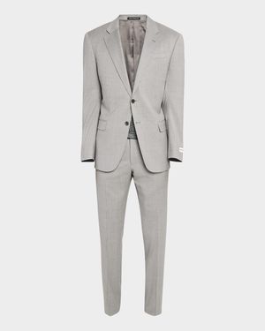 Men's Micro-Houndstooth Suit